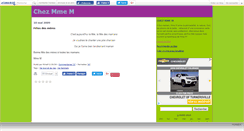Desktop Screenshot of chezmadamem.canalblog.com