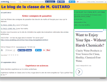Tablet Screenshot of classeguitard.canalblog.com