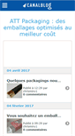 Mobile Screenshot of emballages.canalblog.com