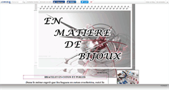 Desktop Screenshot of enmatierebijoux.canalblog.com