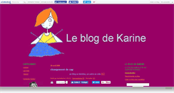 Desktop Screenshot of karinekarine.canalblog.com