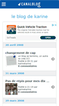 Mobile Screenshot of karinekarine.canalblog.com