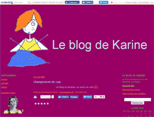 Tablet Screenshot of karinekarine.canalblog.com