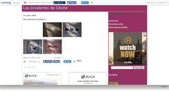 Desktop Screenshot of broderiedececile.canalblog.com