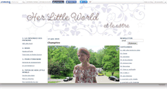 Desktop Screenshot of herlittleworldno.canalblog.com