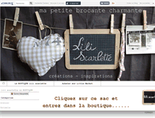 Tablet Screenshot of liliscarlette.canalblog.com