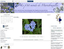 Tablet Screenshot of mariebruxelles2.canalblog.com