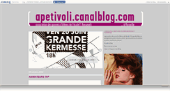 Desktop Screenshot of apetivoli.canalblog.com
