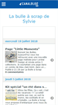 Mobile Screenshot of labulleascrap.canalblog.com