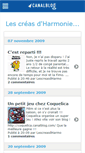 Mobile Screenshot of lescreasdharmo.canalblog.com