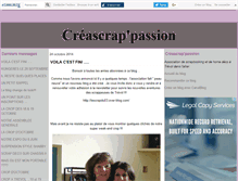 Tablet Screenshot of lescrapdu03.canalblog.com