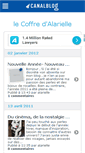 Mobile Screenshot of alarielle.canalblog.com
