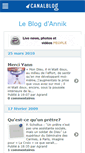Mobile Screenshot of annikgrand.canalblog.com