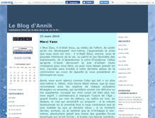 Tablet Screenshot of annikgrand.canalblog.com