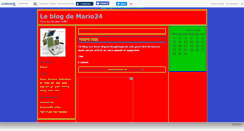 Desktop Screenshot of mario24.canalblog.com
