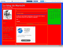 Tablet Screenshot of mario24.canalblog.com