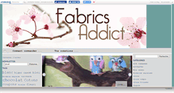 Desktop Screenshot of fabricsaddict.canalblog.com
