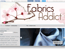 Tablet Screenshot of fabricsaddict.canalblog.com