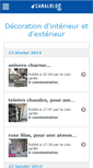 Mobile Screenshot of lecoinjardin.canalblog.com
