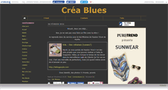 Desktop Screenshot of creablues.canalblog.com