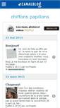 Mobile Screenshot of chiffonpapillon.canalblog.com