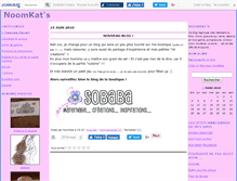 Tablet Screenshot of noomkat.canalblog.com