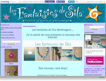 Tablet Screenshot of fantaisiesdesila.canalblog.com