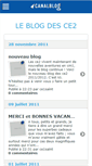 Mobile Screenshot of ce2stjean.canalblog.com