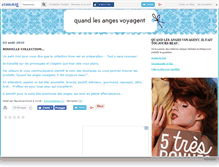 Tablet Screenshot of lesangesvoyagent.canalblog.com