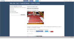 Desktop Screenshot of fabiennecouture.canalblog.com