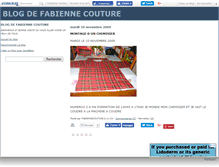 Tablet Screenshot of fabiennecouture.canalblog.com
