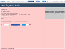 Tablet Screenshot of lesbajoenasie.canalblog.com