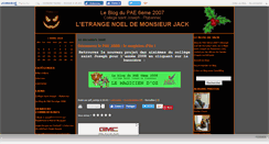Desktop Screenshot of etrangenoel.canalblog.com