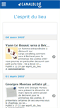 Mobile Screenshot of geniusloci.canalblog.com
