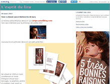 Tablet Screenshot of geniusloci.canalblog.com
