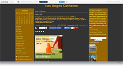 Desktop Screenshot of lesangescathares.canalblog.com