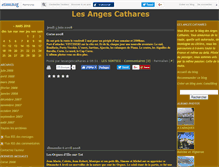 Tablet Screenshot of lesangescathares.canalblog.com