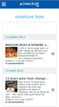 Mobile Screenshot of ossaturebois.canalblog.com