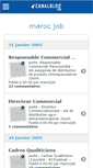 Mobile Screenshot of marocjob.canalblog.com