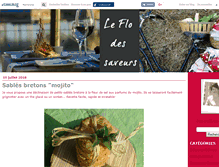 Tablet Screenshot of leflodessaveurs.canalblog.com