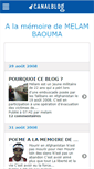 Mobile Screenshot of baoumamelam.canalblog.com