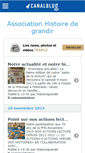 Mobile Screenshot of histoire2grandir.canalblog.com