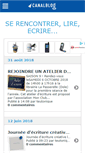 Mobile Screenshot of monclubdecriture.canalblog.com