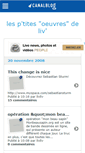 Mobile Screenshot of livliv.canalblog.com
