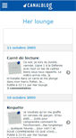 Mobile Screenshot of herlounge.canalblog.com