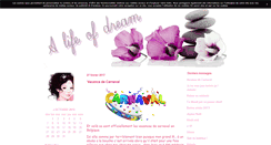Desktop Screenshot of alifeofdream.canalblog.com