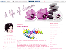 Tablet Screenshot of alifeofdream.canalblog.com