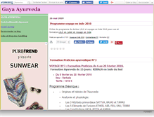 Tablet Screenshot of gayaveda.canalblog.com