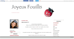 Desktop Screenshot of joyeuxfouillis.canalblog.com