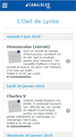 Mobile Screenshot of lynks.canalblog.com